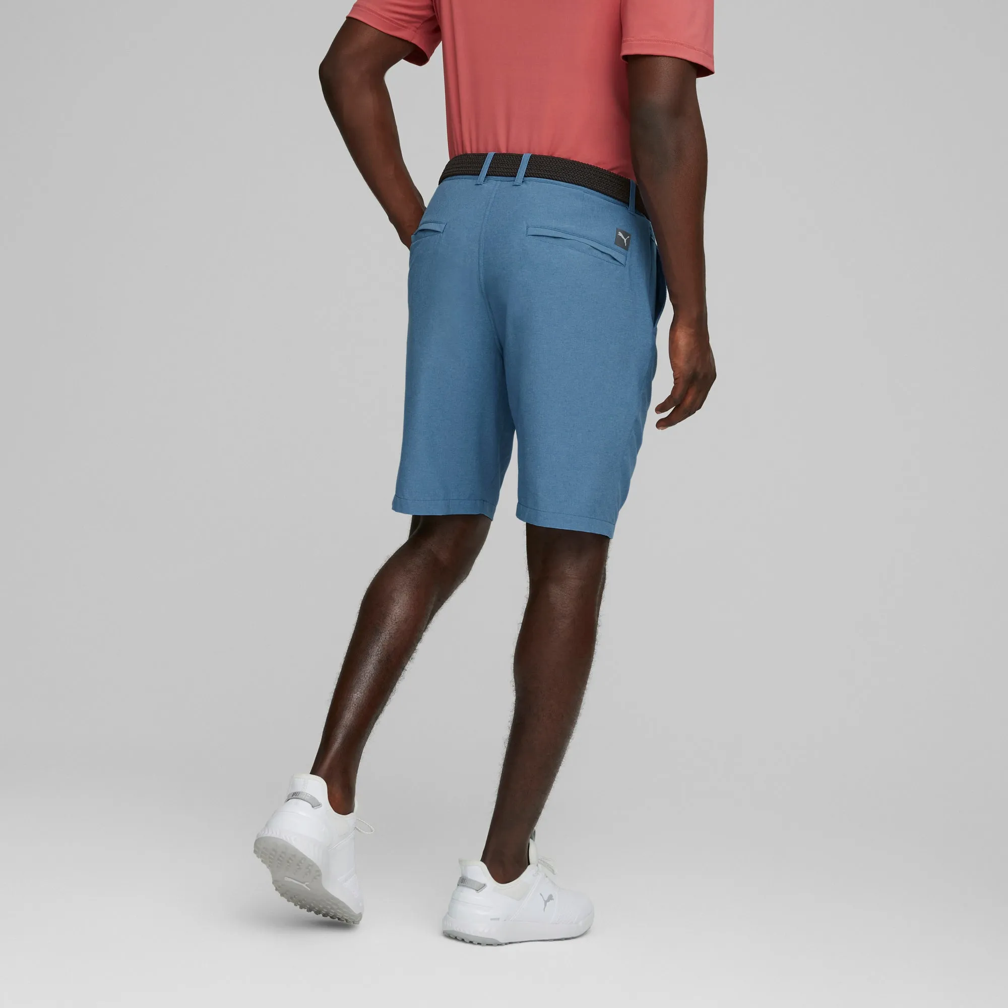 101 North 9" Golf Shorts | Lake Blue Heather