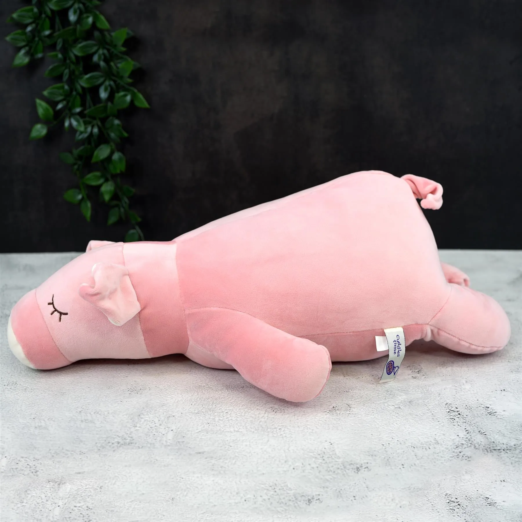 20” Super-Soft Pig Plush Pillow Toy