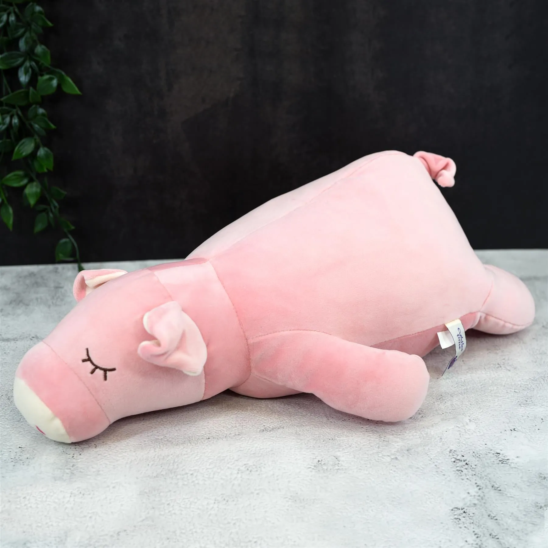 20” Super-Soft Pig Plush Pillow Toy