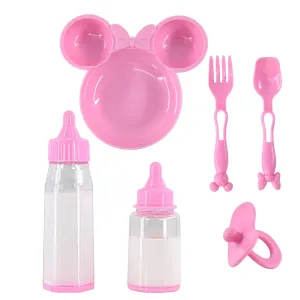 6 Piece Baby Doll Feeding Set