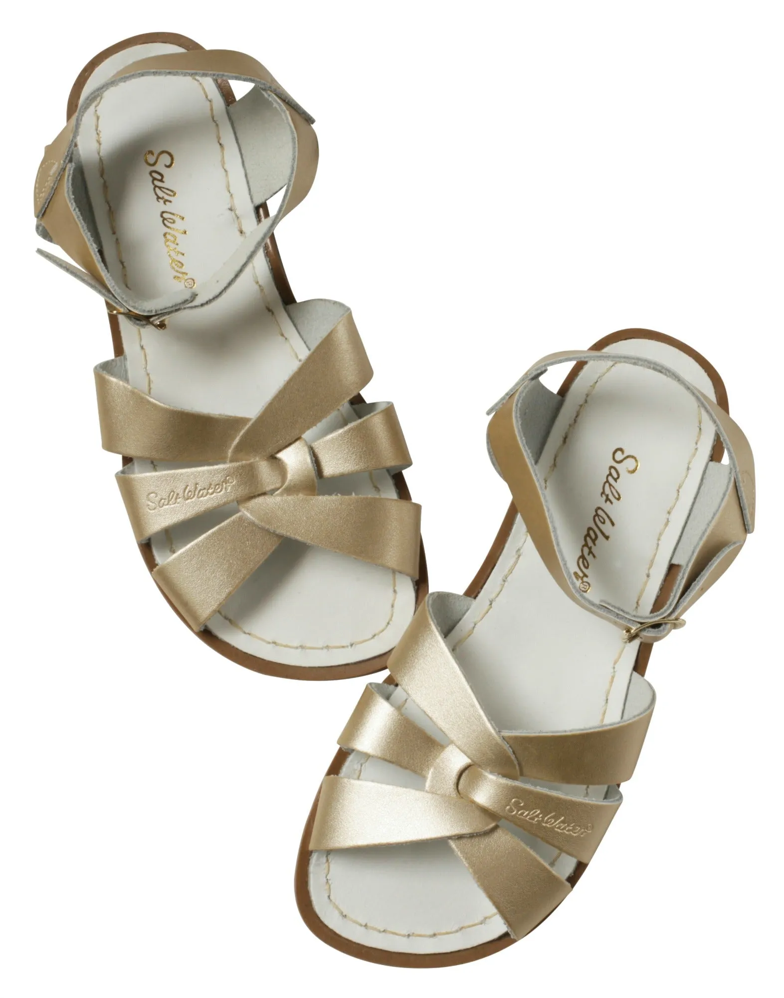 (820) Salt-Water Sandal Original - GOLD (Kids & adult)