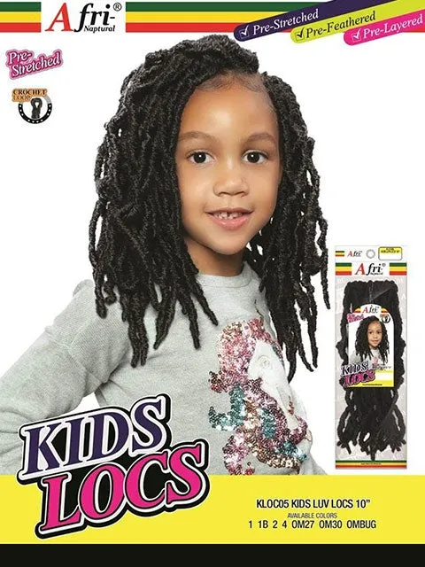 Afri Naptural Kids Locs Luv Locs 10"