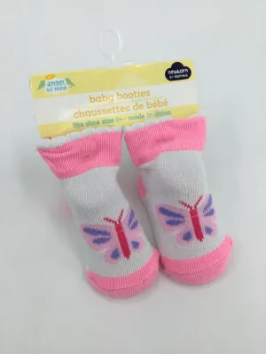 Angel Of Mine Child Size Newborn Pink Socks - girls