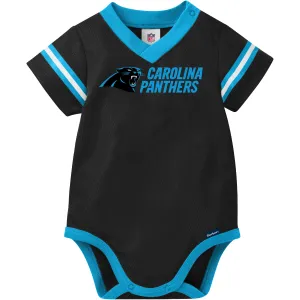 Baby Boys Panthers Short Sleeve Jersey Bodysuit