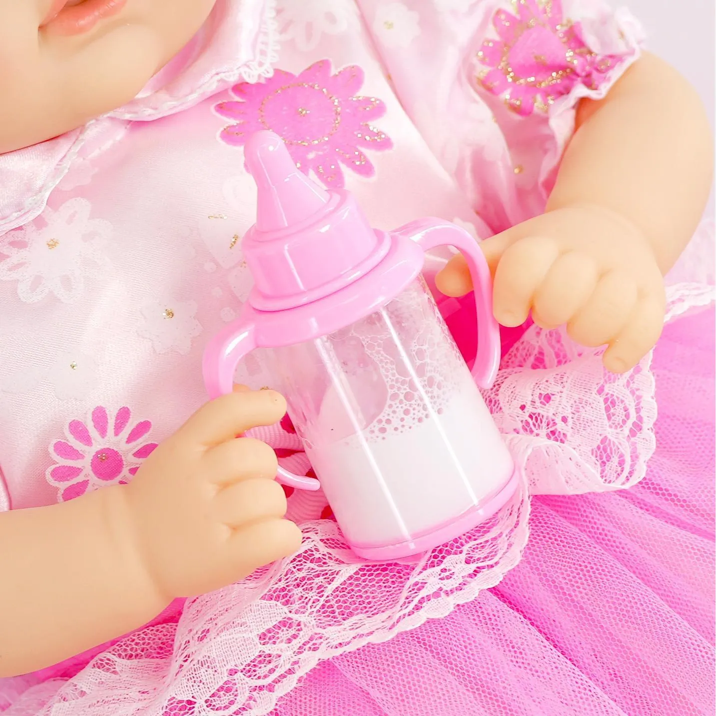 BiBi Doll Milk Bottle Set for Baby Dolls