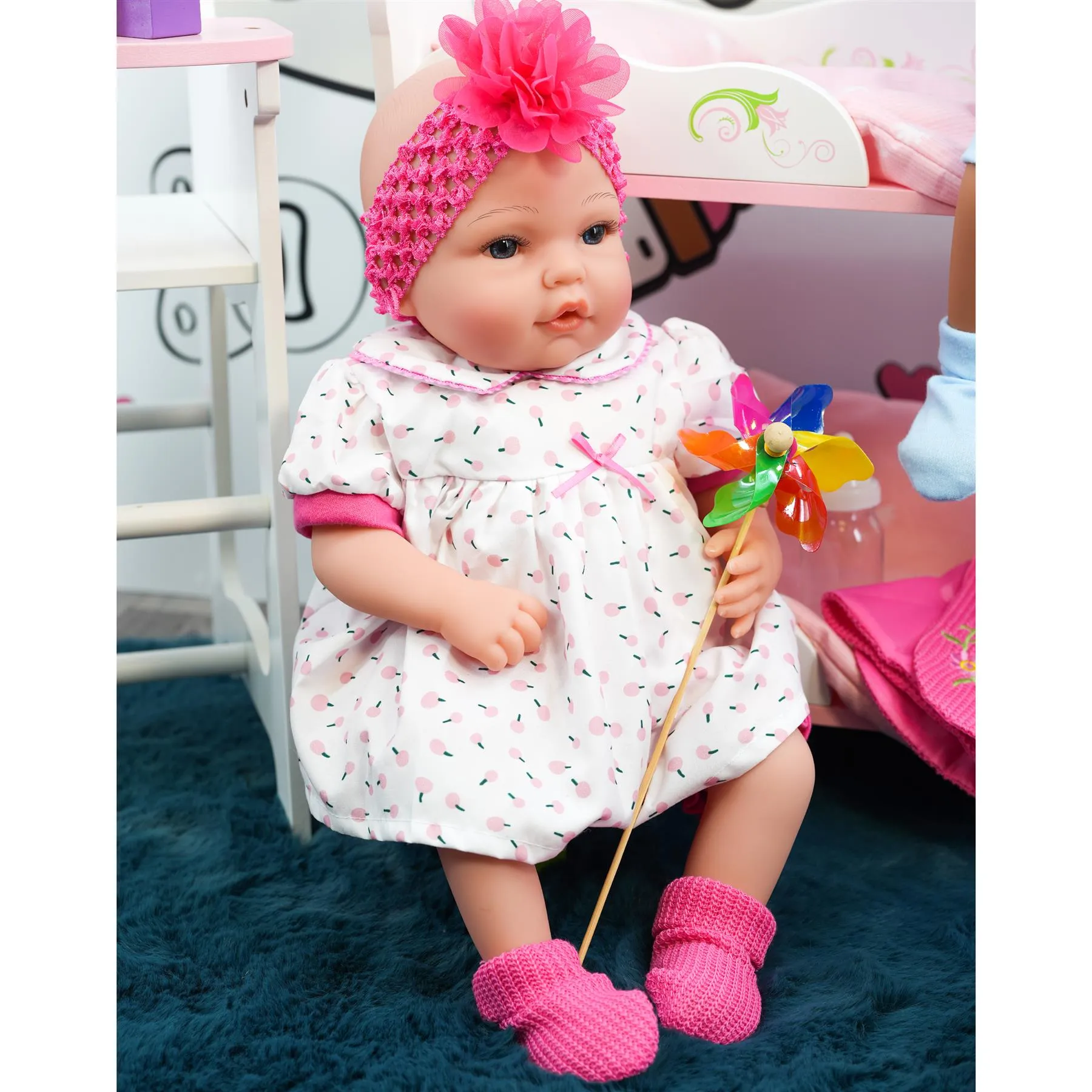 BiBi Outfits - Reborn Doll Clothes (Hot Pink) (50 cm / 20")