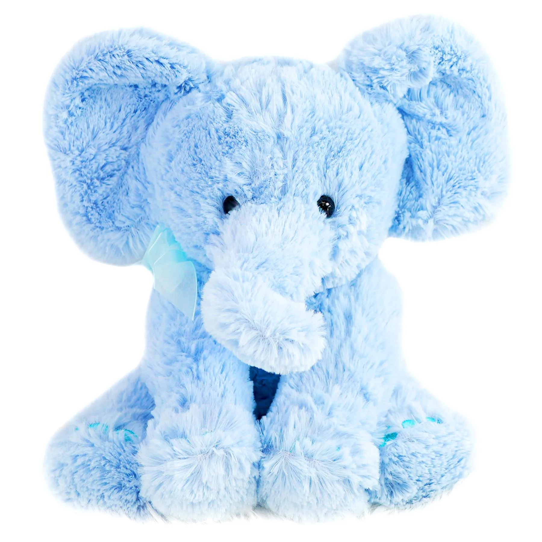 Blue Plush Elephant Soft Toys