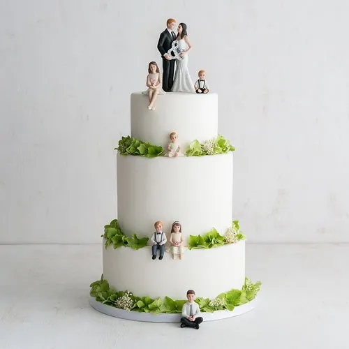 Boy Child Porcelain Wedding Cake Topper