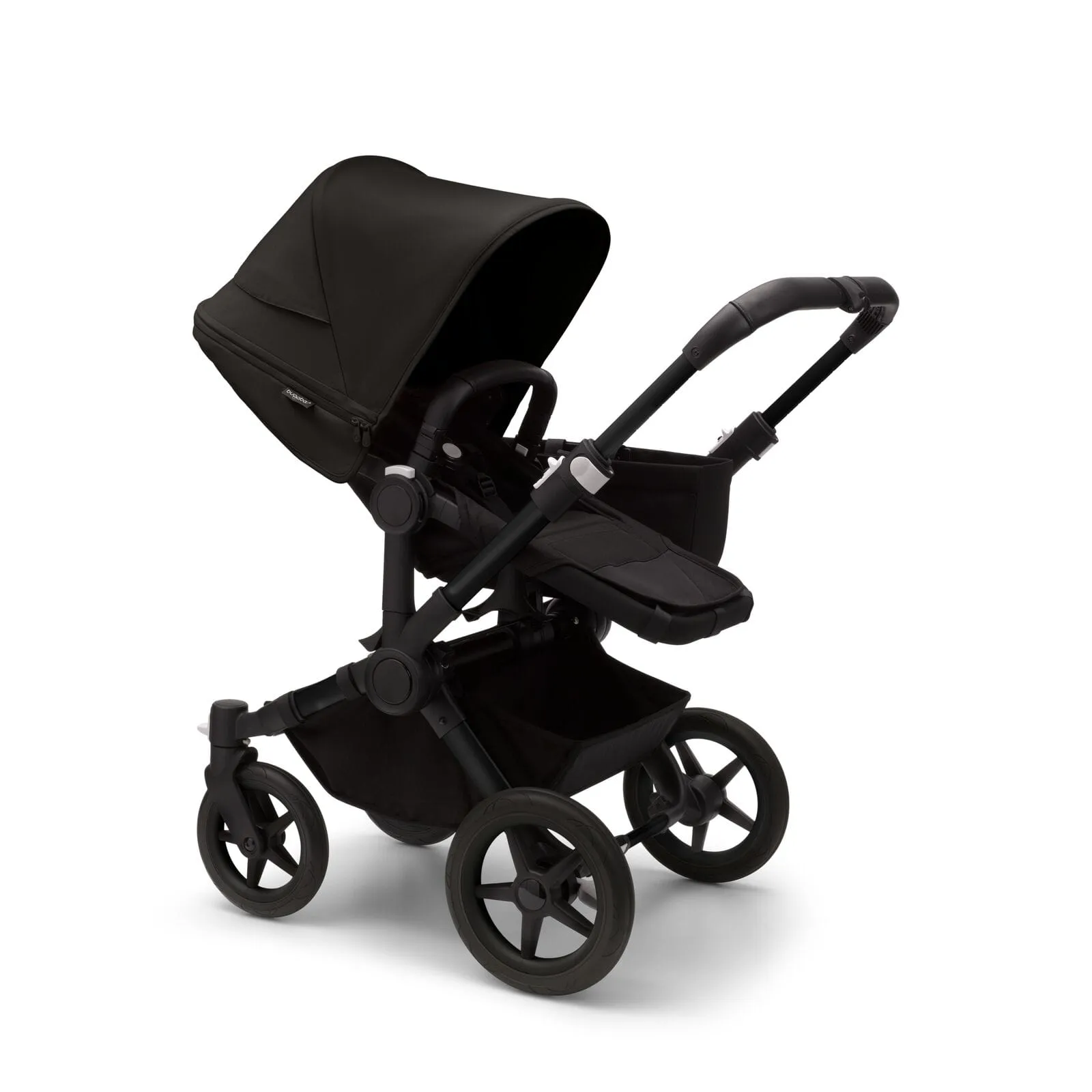 Bugaboo Donkey 5 Duo with Cloud T and Base T - Black/Midnight Black