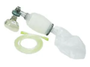 Child Bag Mask Resuscitator W/Reservoir And Safety Valve - Part: 1434