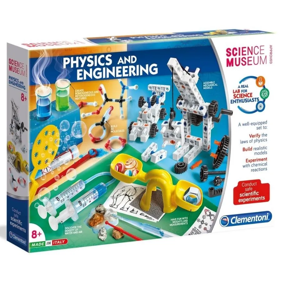 Clementoni - Physics and Engineering STEM Kit