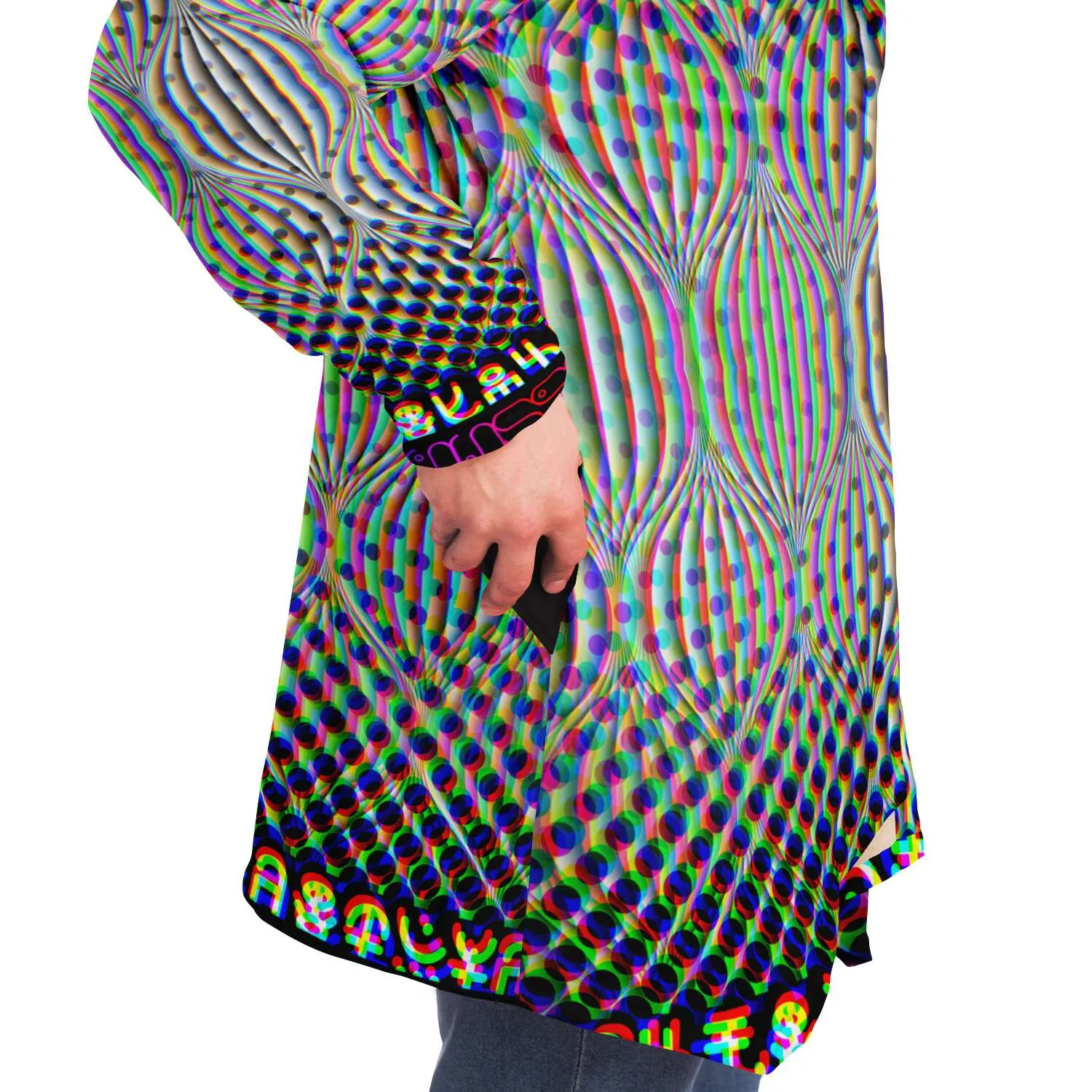 Codified Micro Fleece Cloak