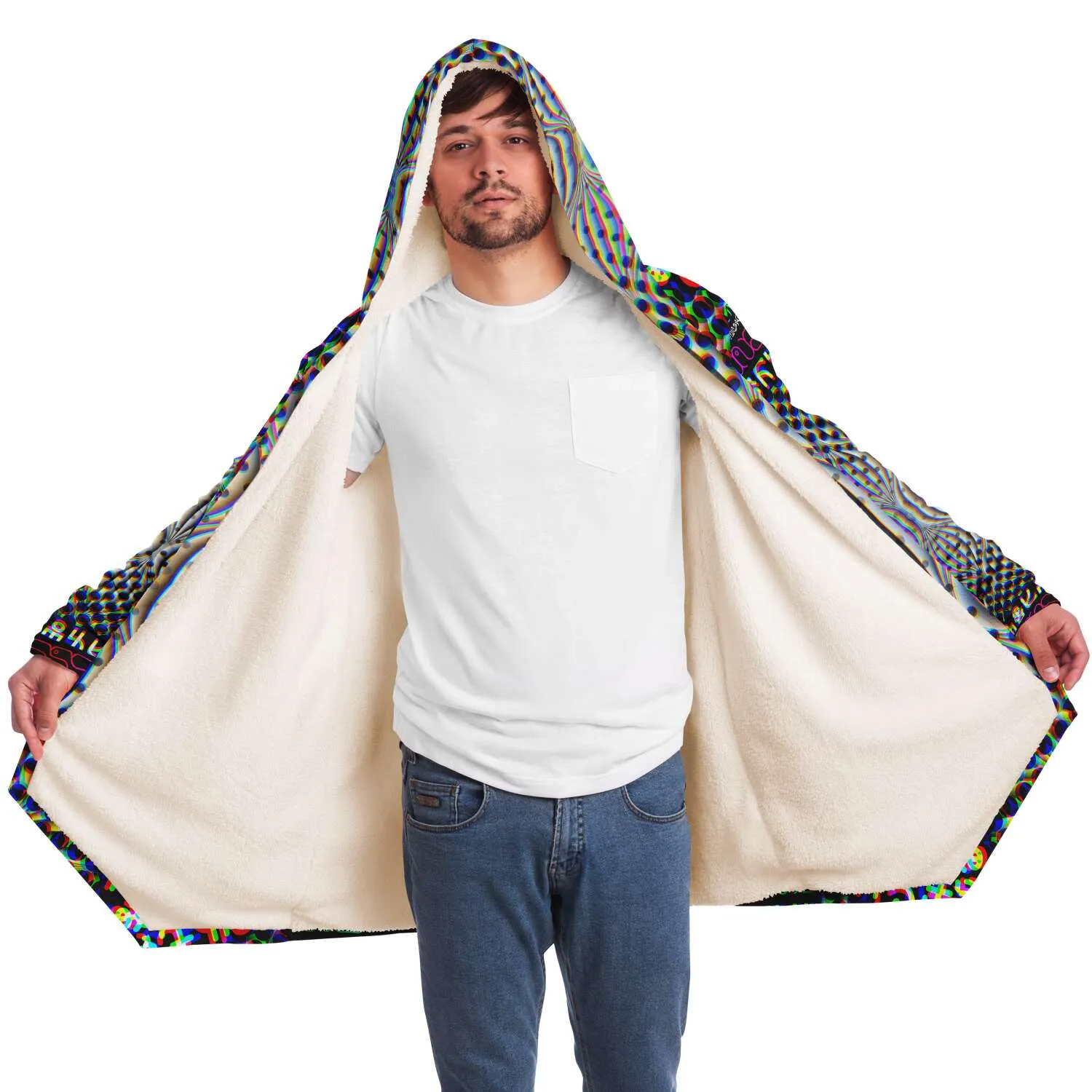 Codified Micro Fleece Cloak