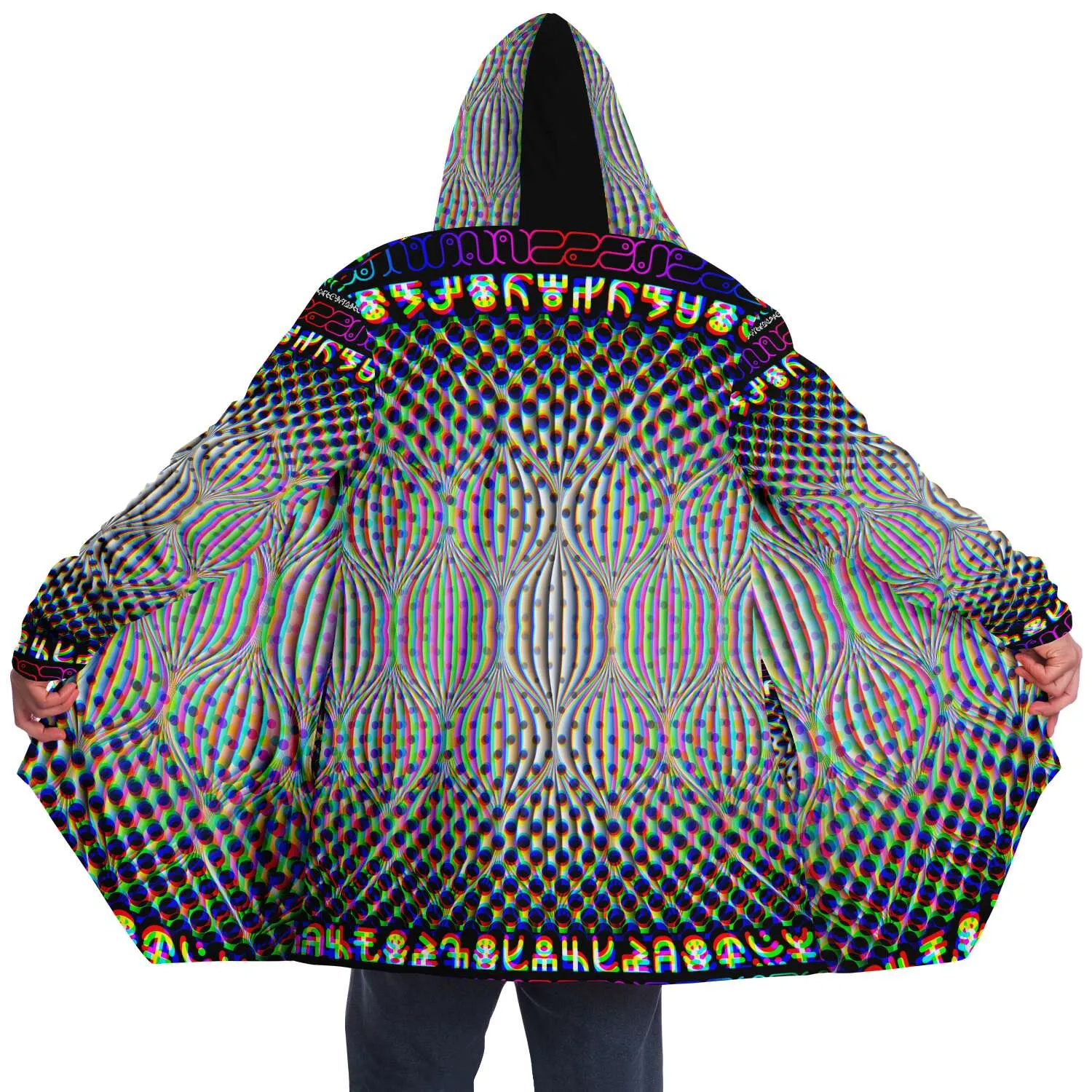 Codified Micro Fleece Cloak