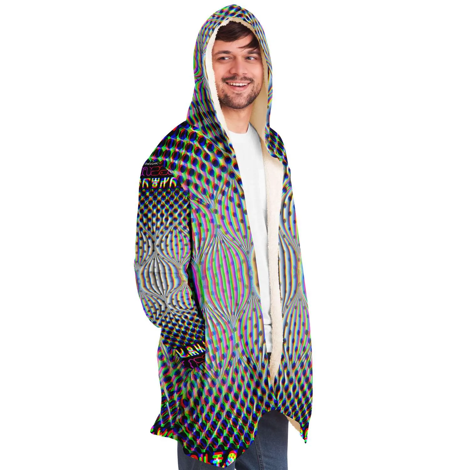 Codified Micro Fleece Cloak