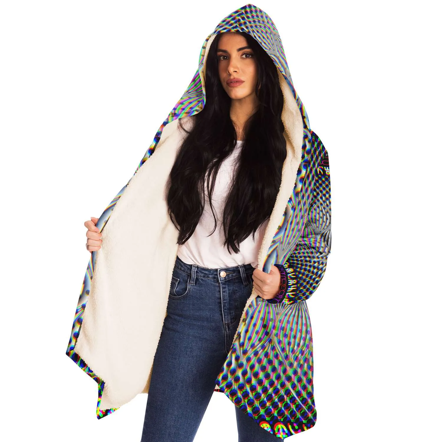 Codified Micro Fleece Cloak