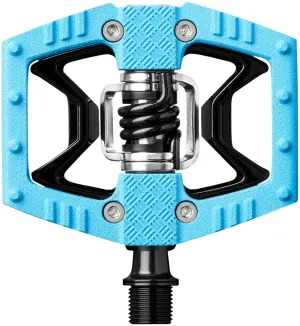 Crank Brothers Double Shot 2 Pedals - Single Side Clipless - Blue/Black