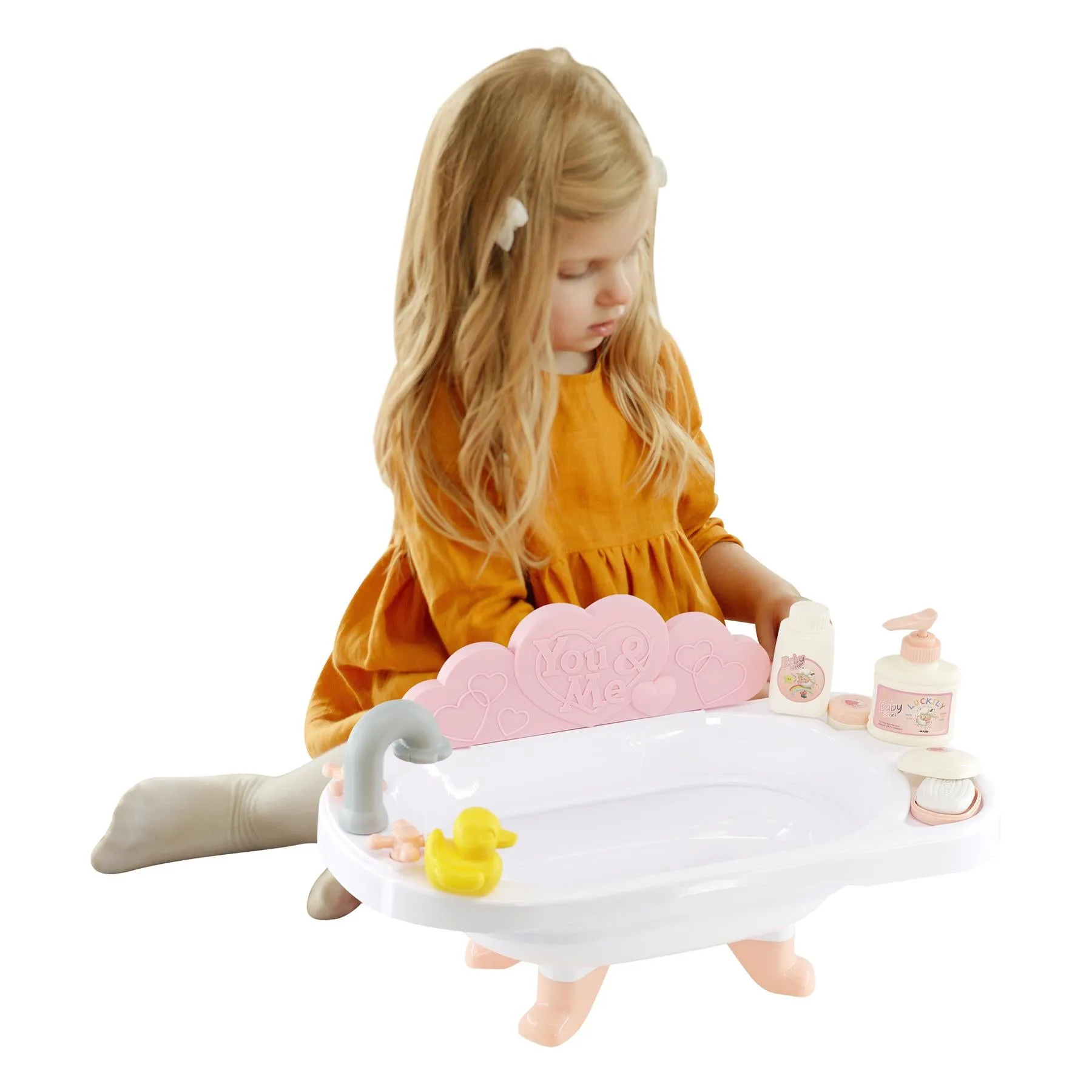 Doll Bath set with Accessories