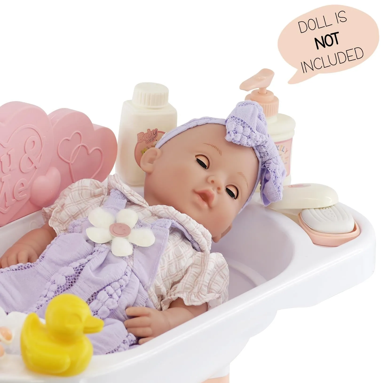 Doll Bath set with Accessories