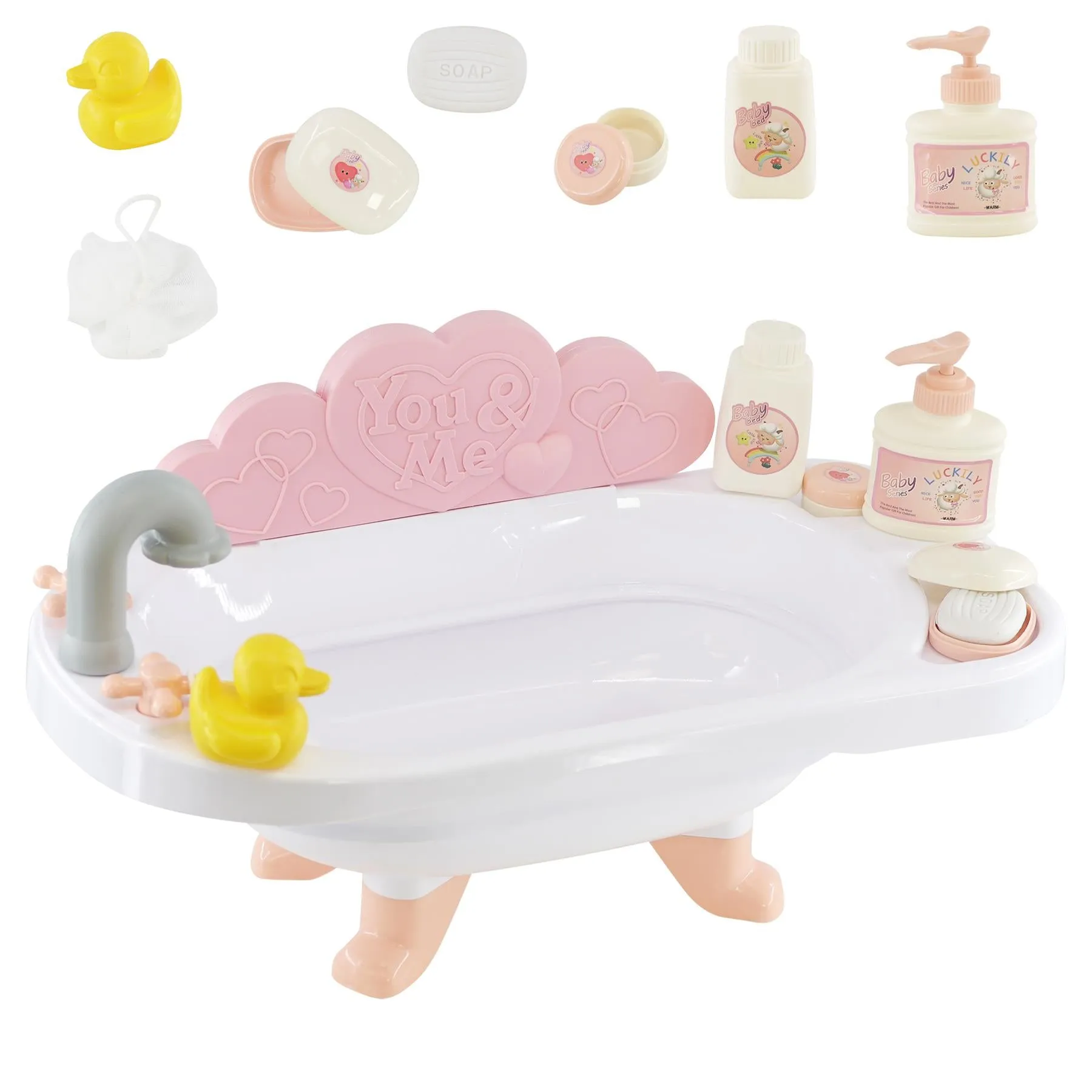 Doll Bath set with Accessories