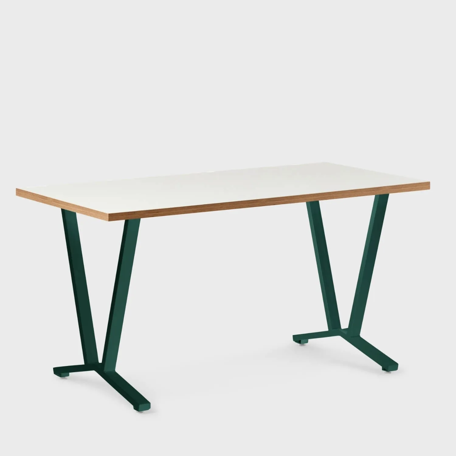 Elements Laminate Top Flare Leg Desk