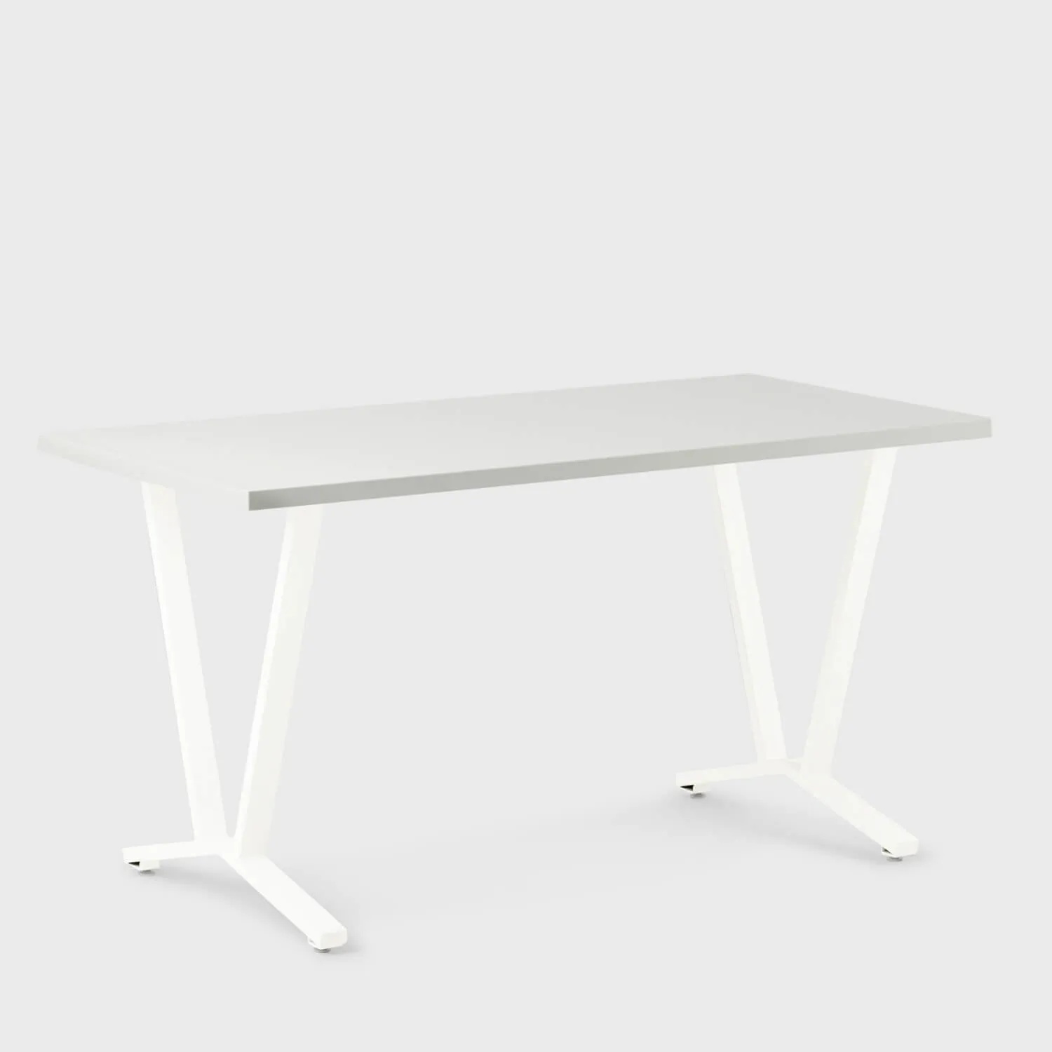 Elements Laminate Top Flare Leg Desk