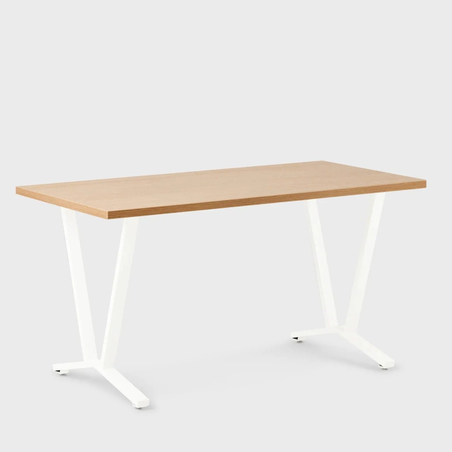 Elements Laminate Top Flare Leg Desk