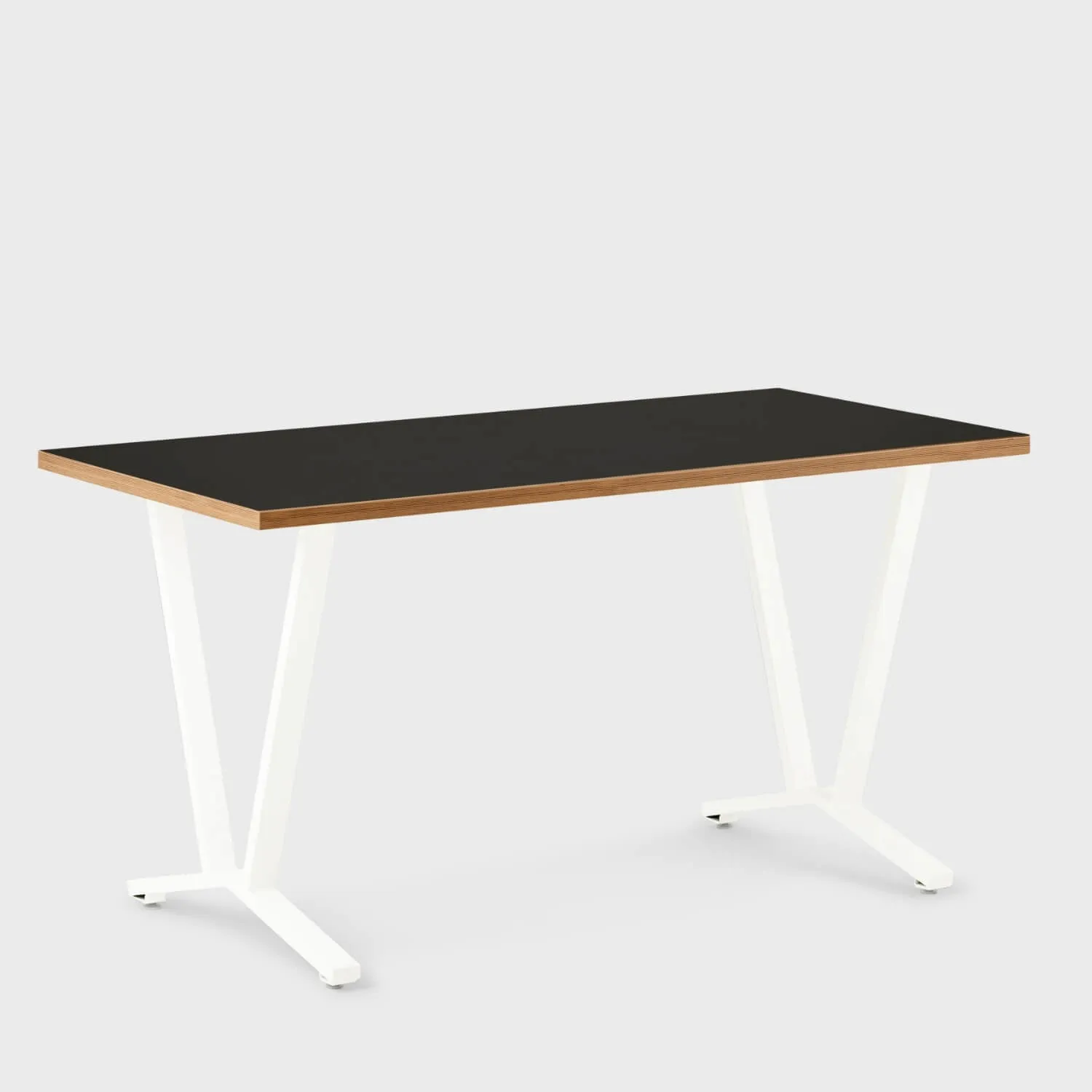 Elements Laminate Top Flare Leg Desk