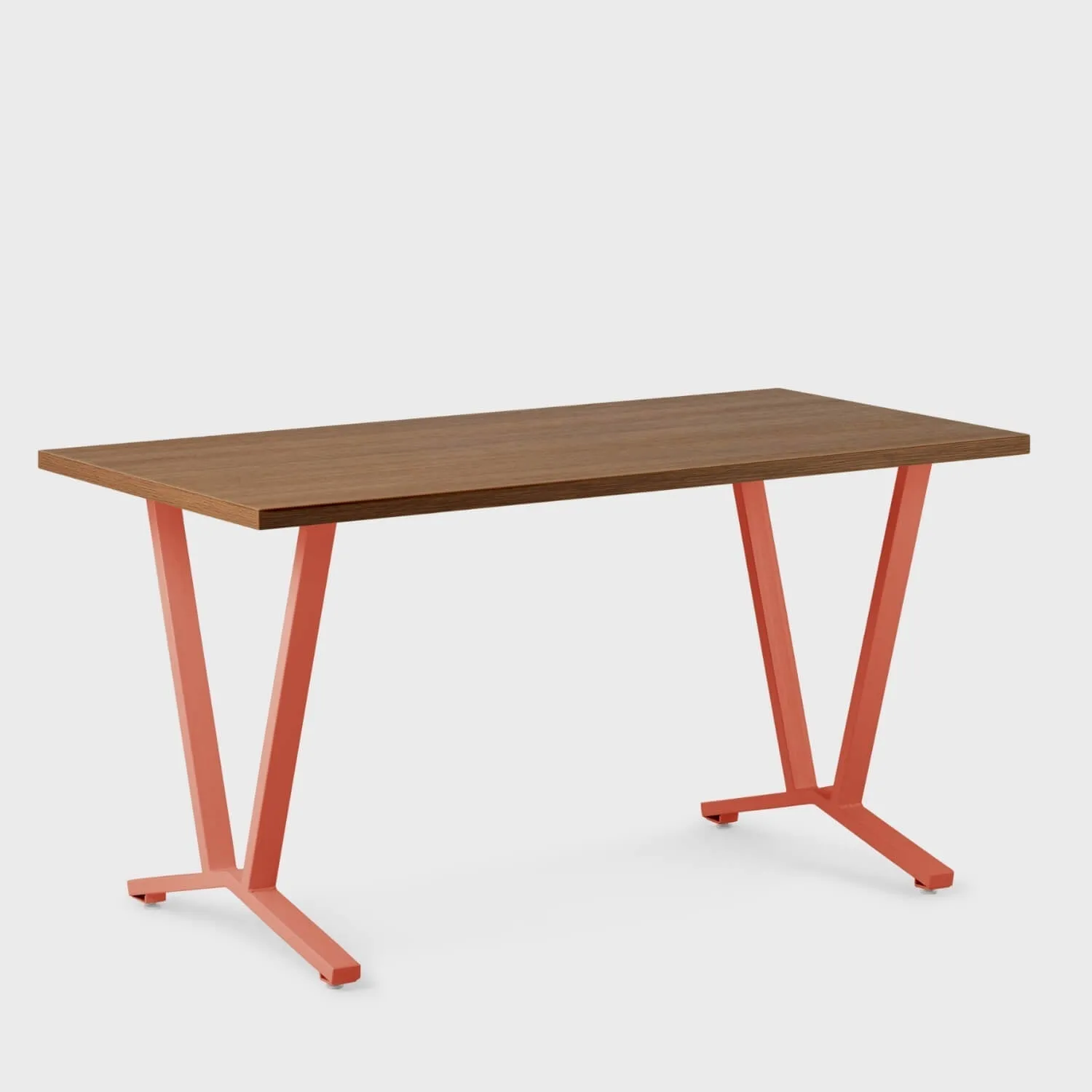 Elements Laminate Top Flare Leg Desk