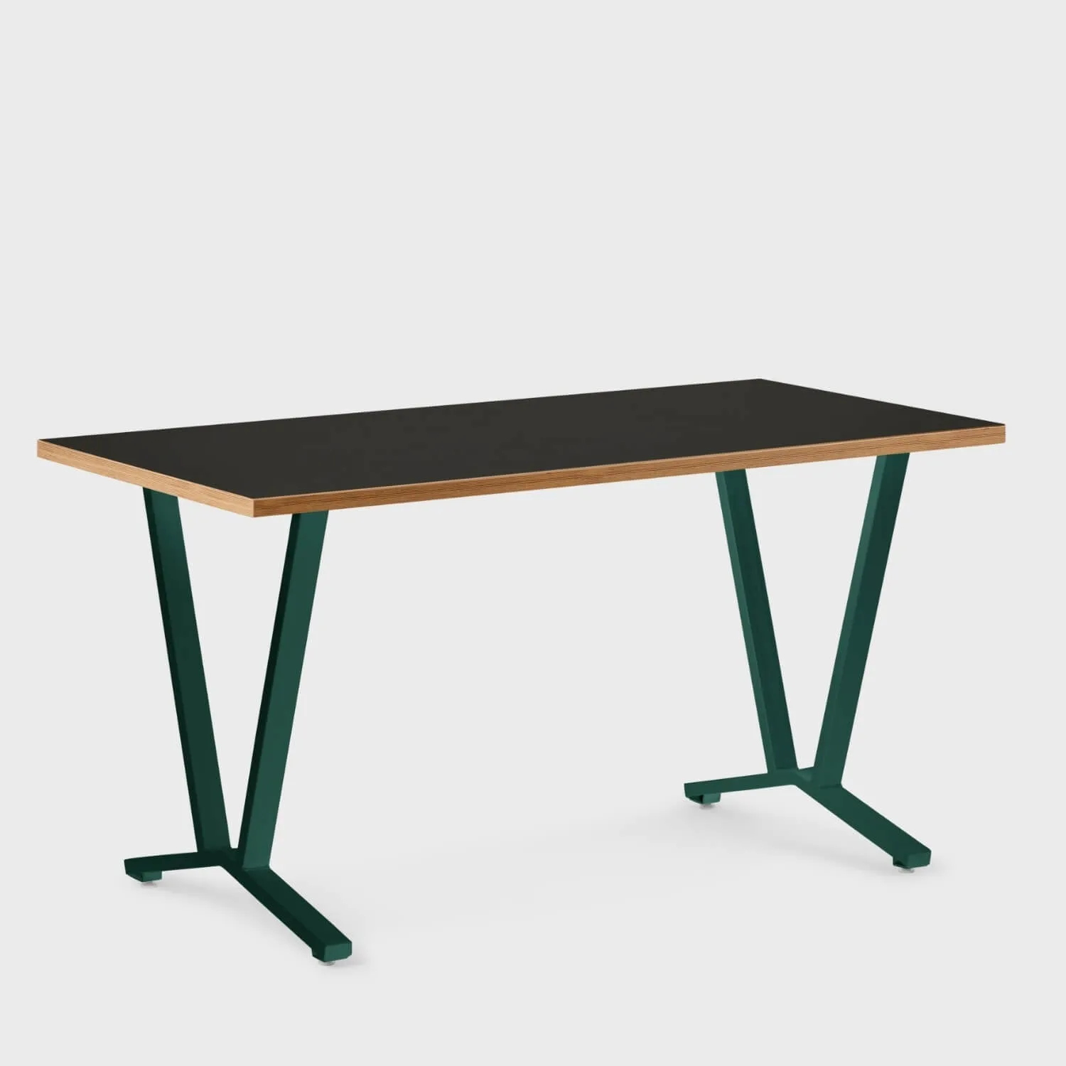 Elements Laminate Top Flare Leg Desk