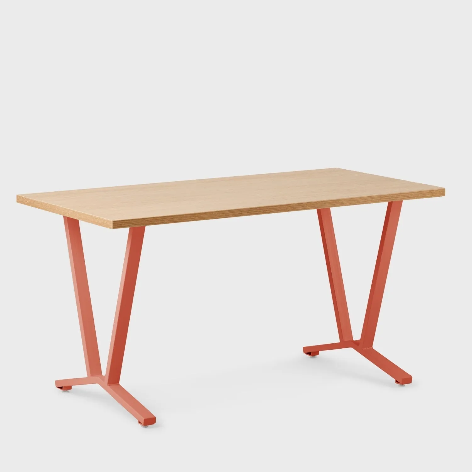 Elements Laminate Top Flare Leg Desk