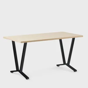 Elements Laminate Top Flare Leg Desk