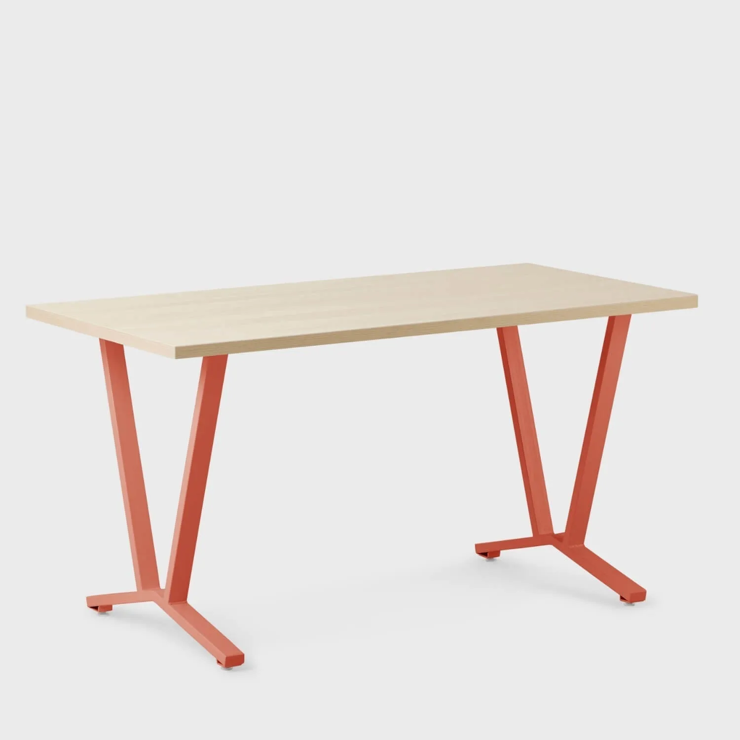 Elements Laminate Top Flare Leg Desk