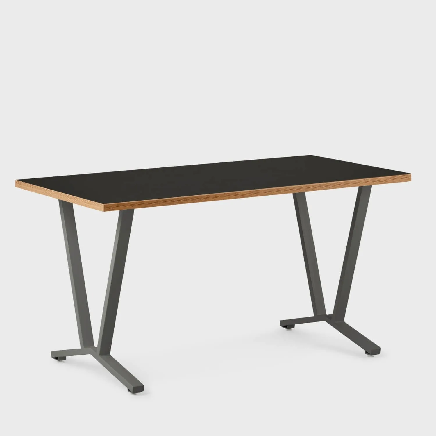 Elements Laminate Top Flare Leg Desk