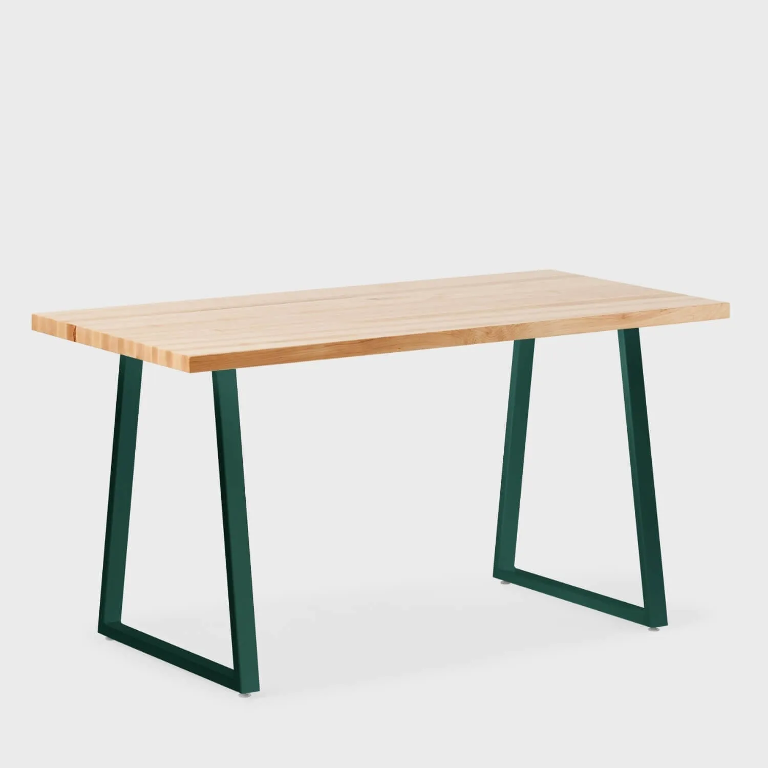 Elements Wood Top Wide Leg Desk