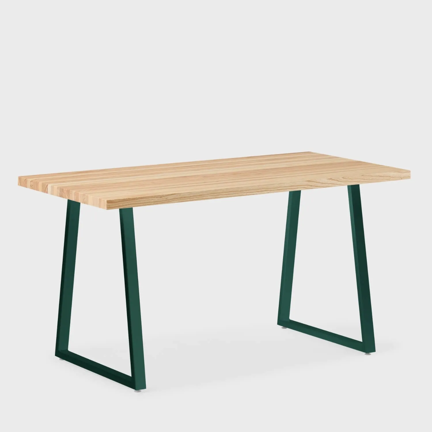 Elements Wood Top Wide Leg Desk