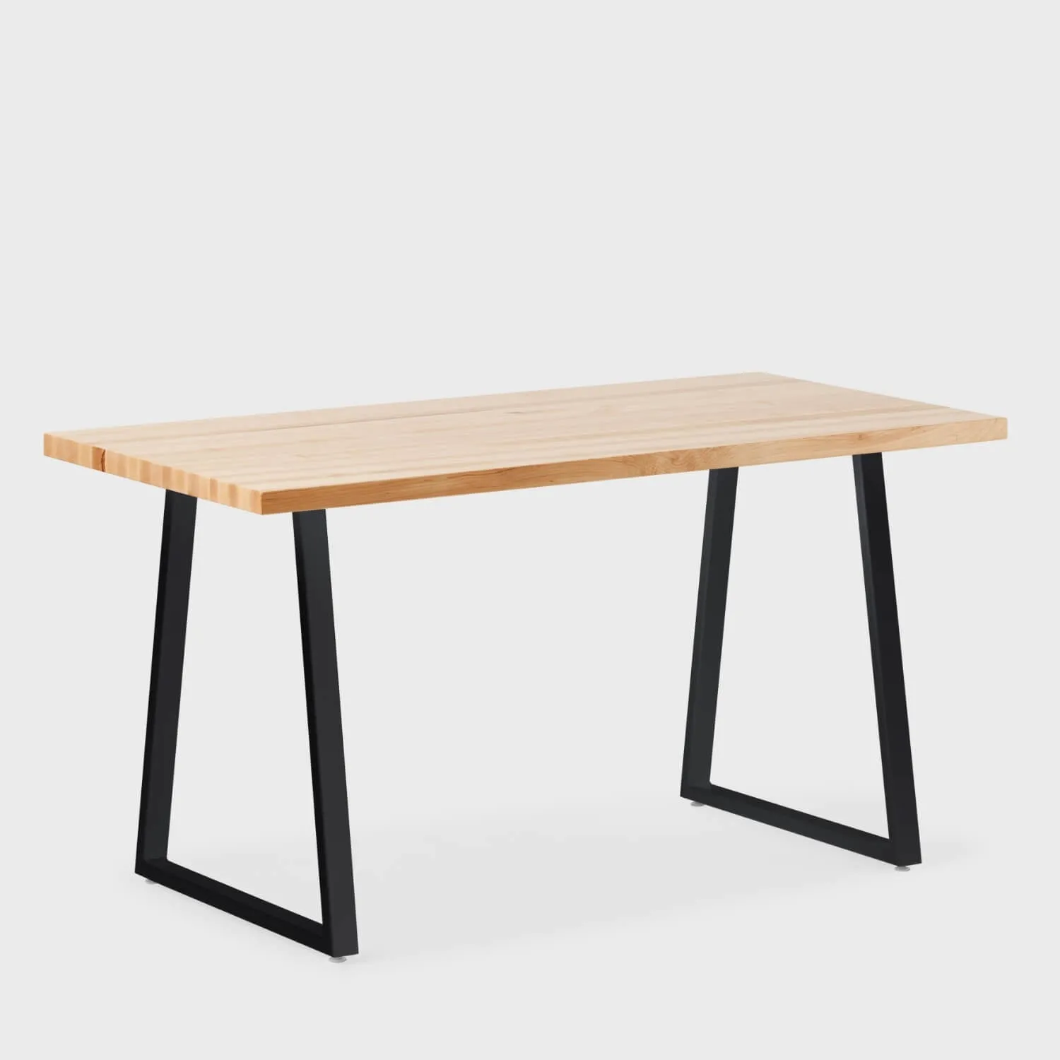 Elements Wood Top Wide Leg Desk