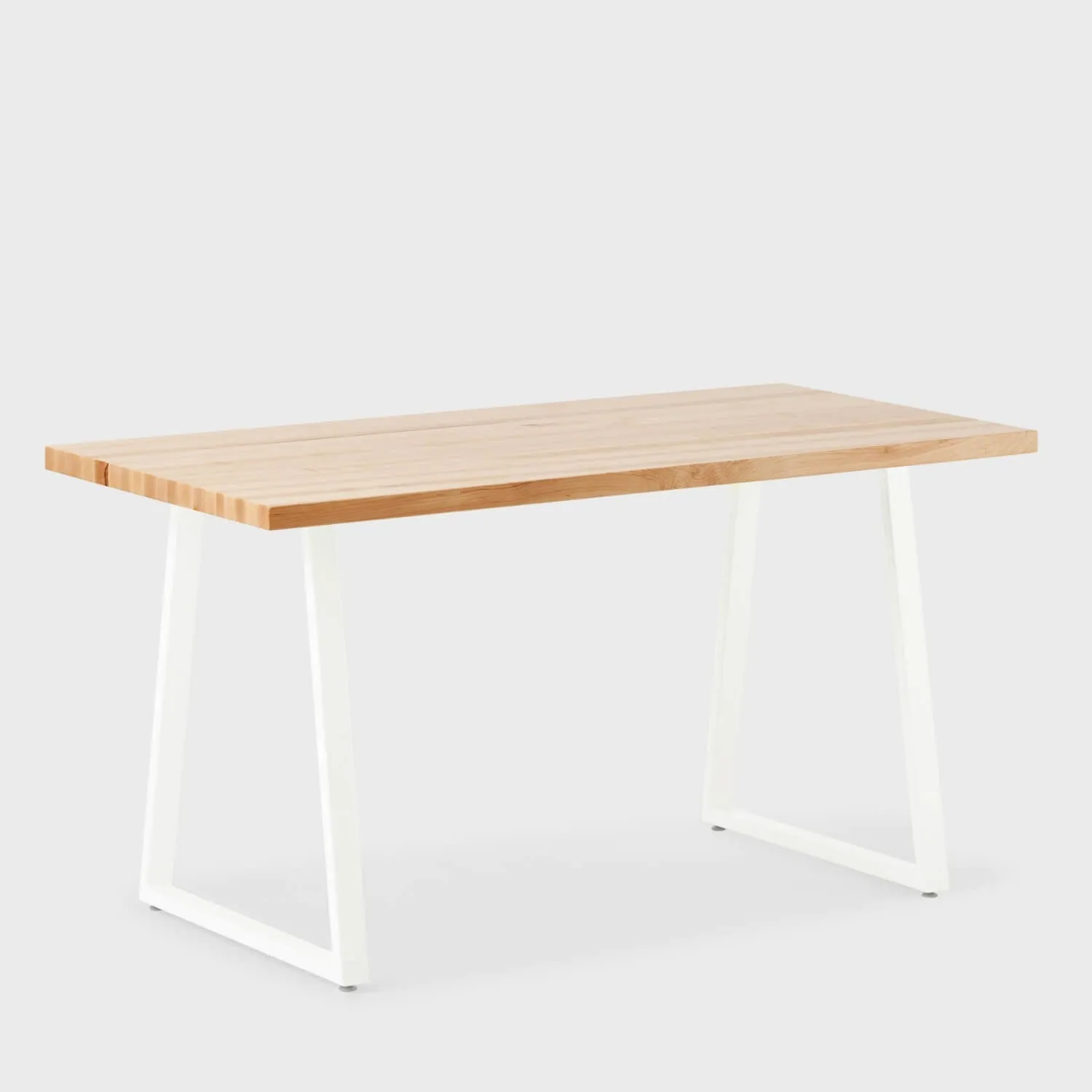 Elements Wood Top Wide Leg Desk