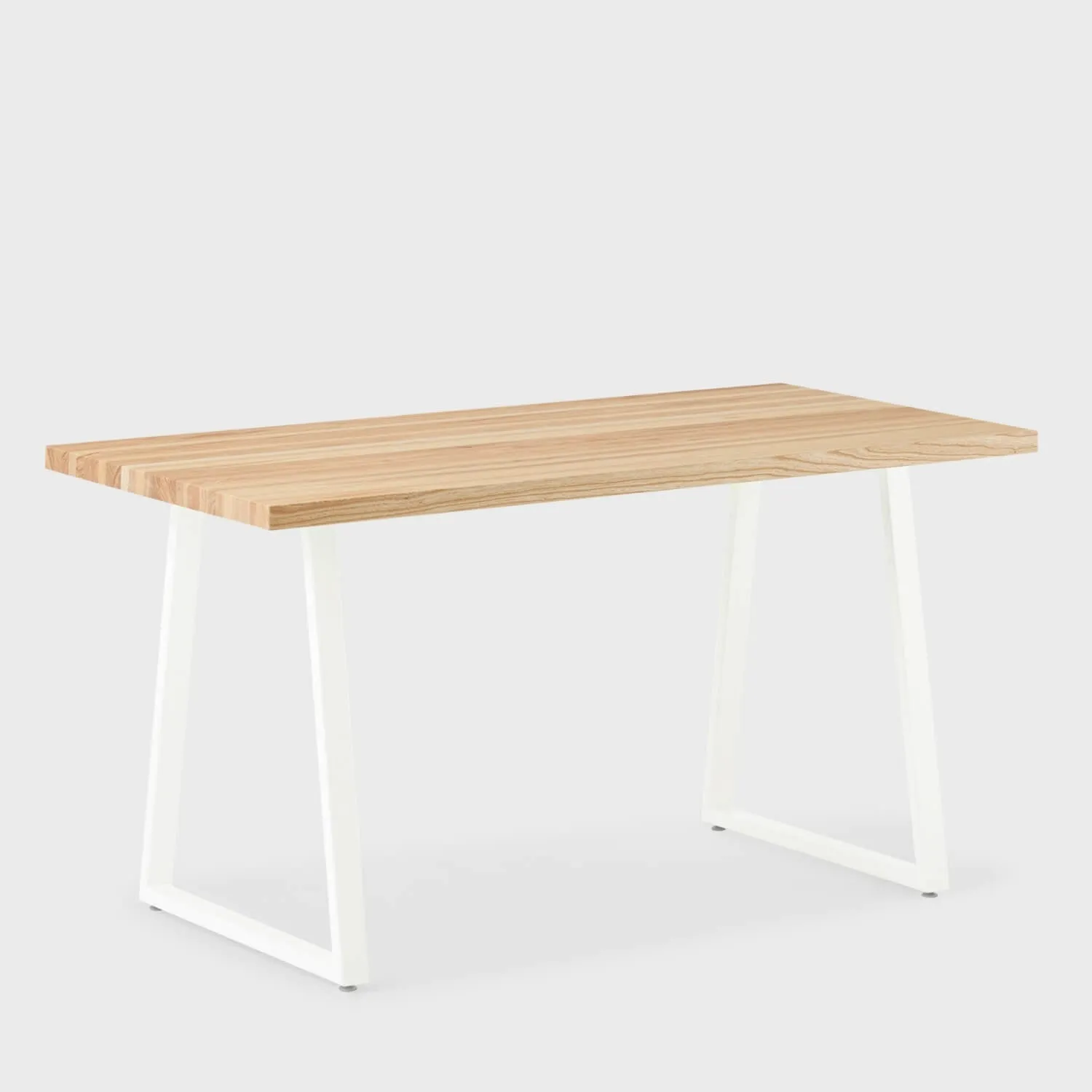 Elements Wood Top Wide Leg Desk