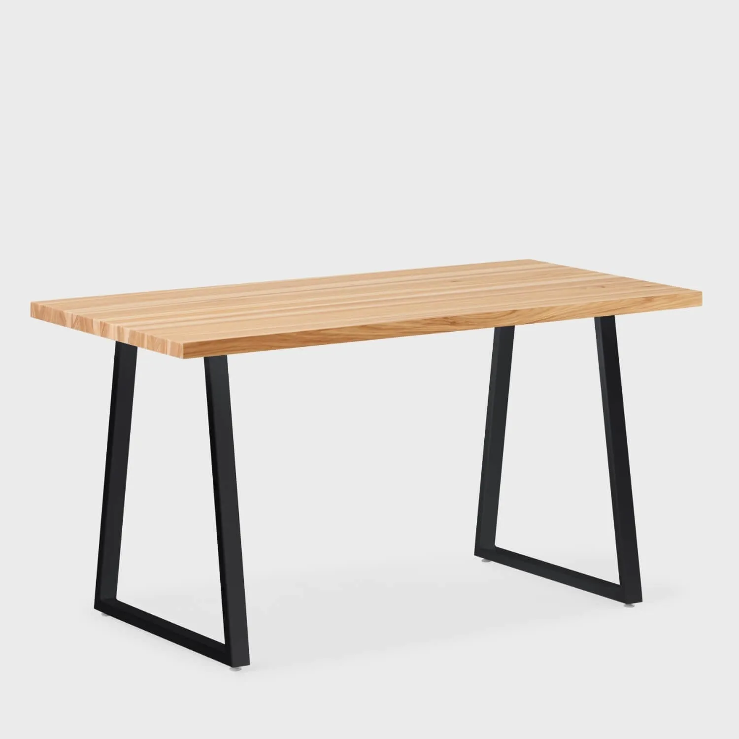 Elements Wood Top Wide Leg Desk