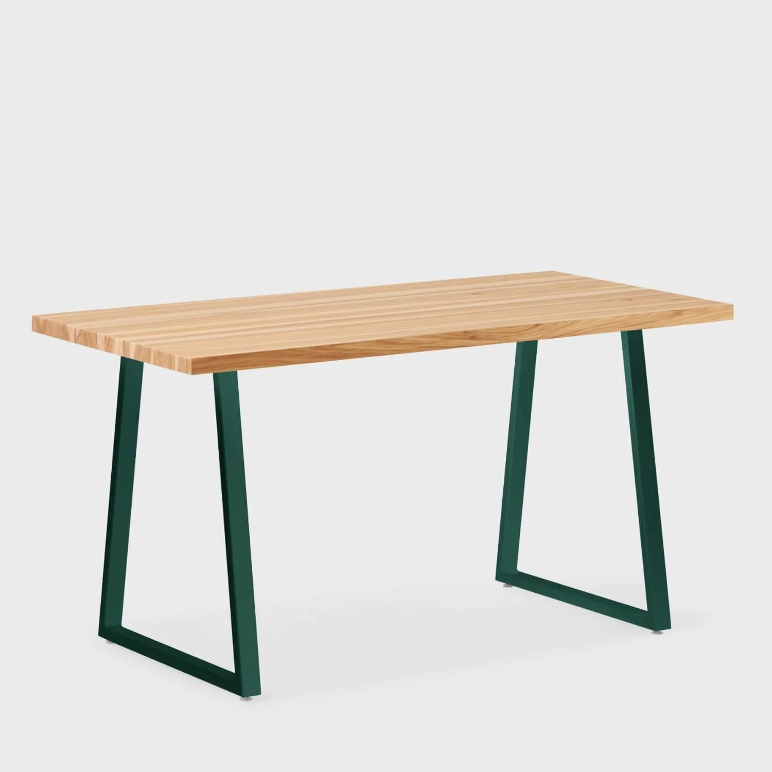 Elements Wood Top Wide Leg Desk