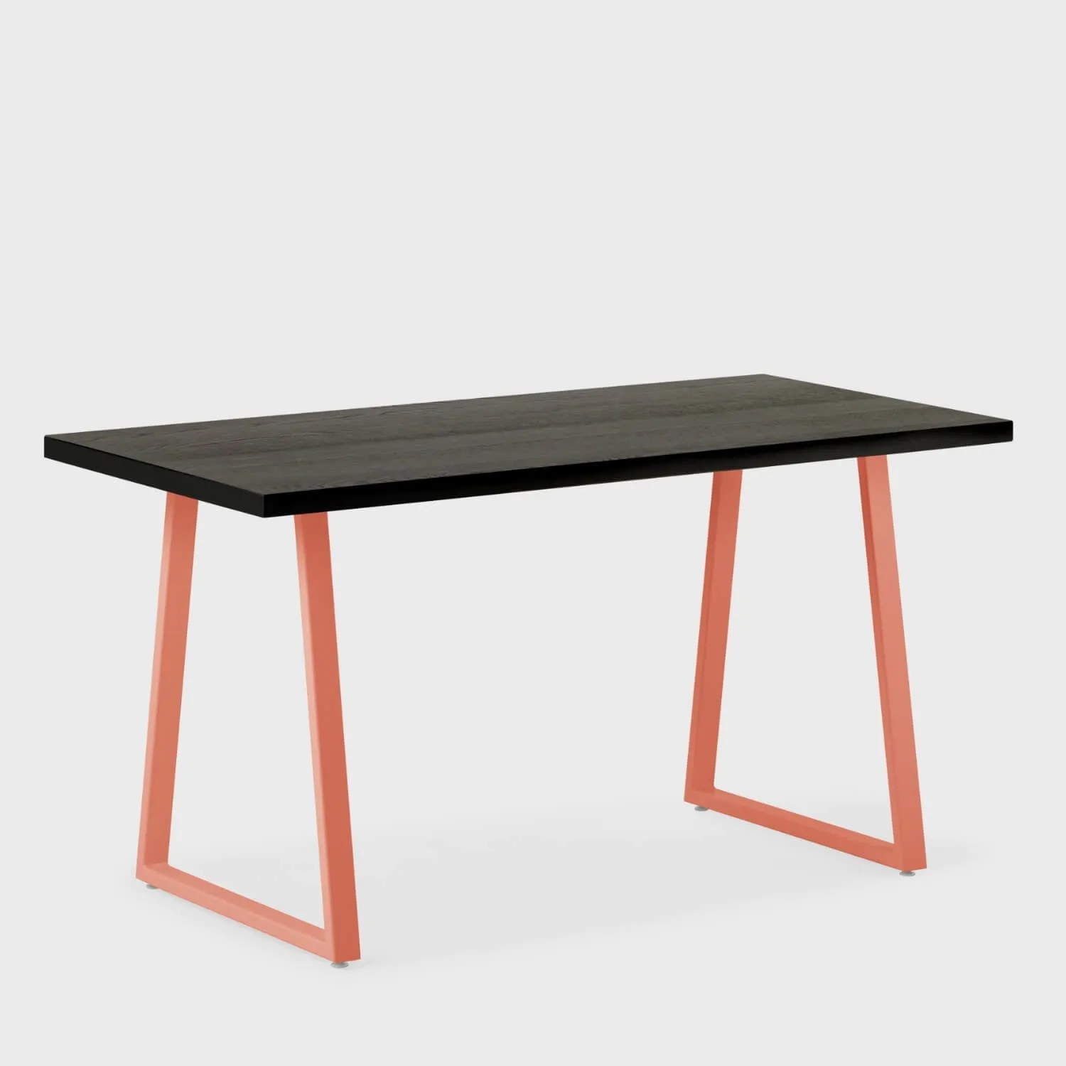 Elements Wood Top Wide Leg Desk