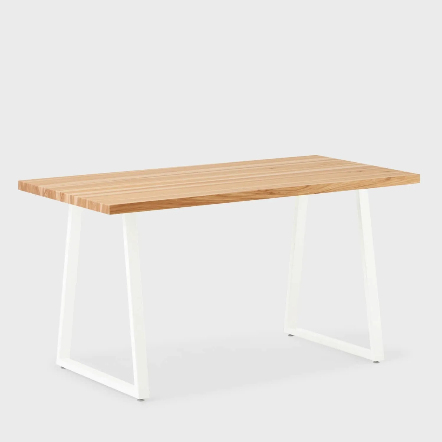 Elements Wood Top Wide Leg Desk