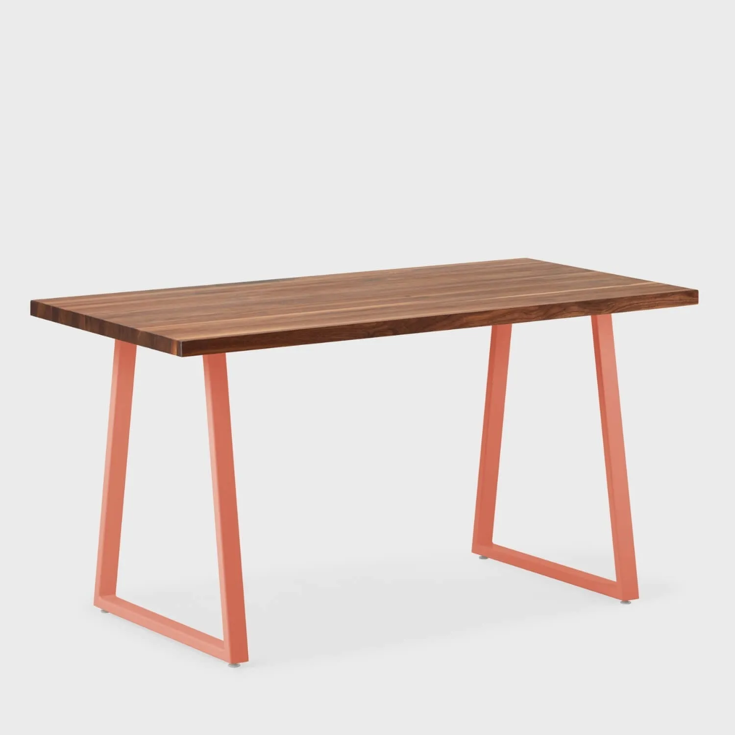 Elements Wood Top Wide Leg Desk