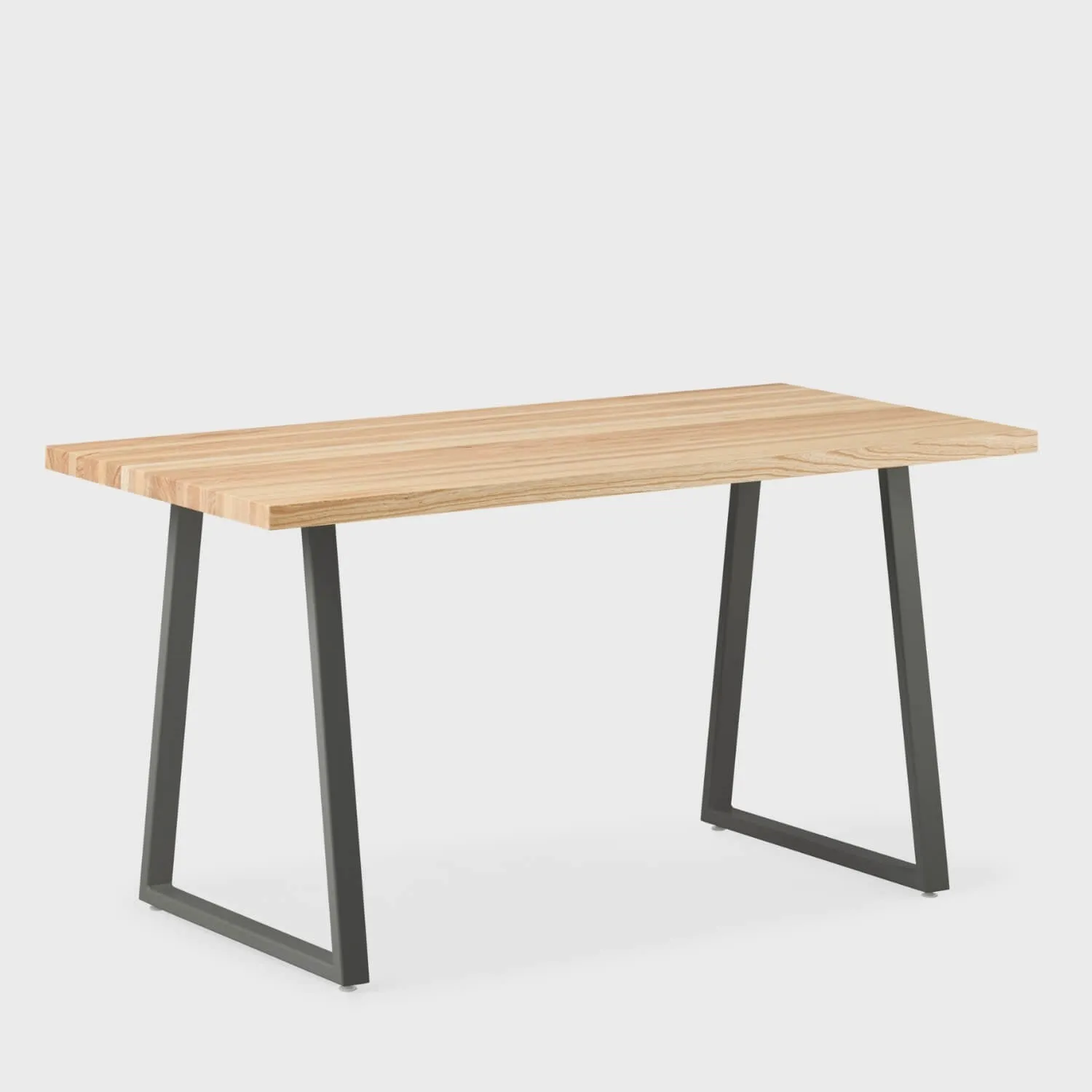 Elements Wood Top Wide Leg Desk