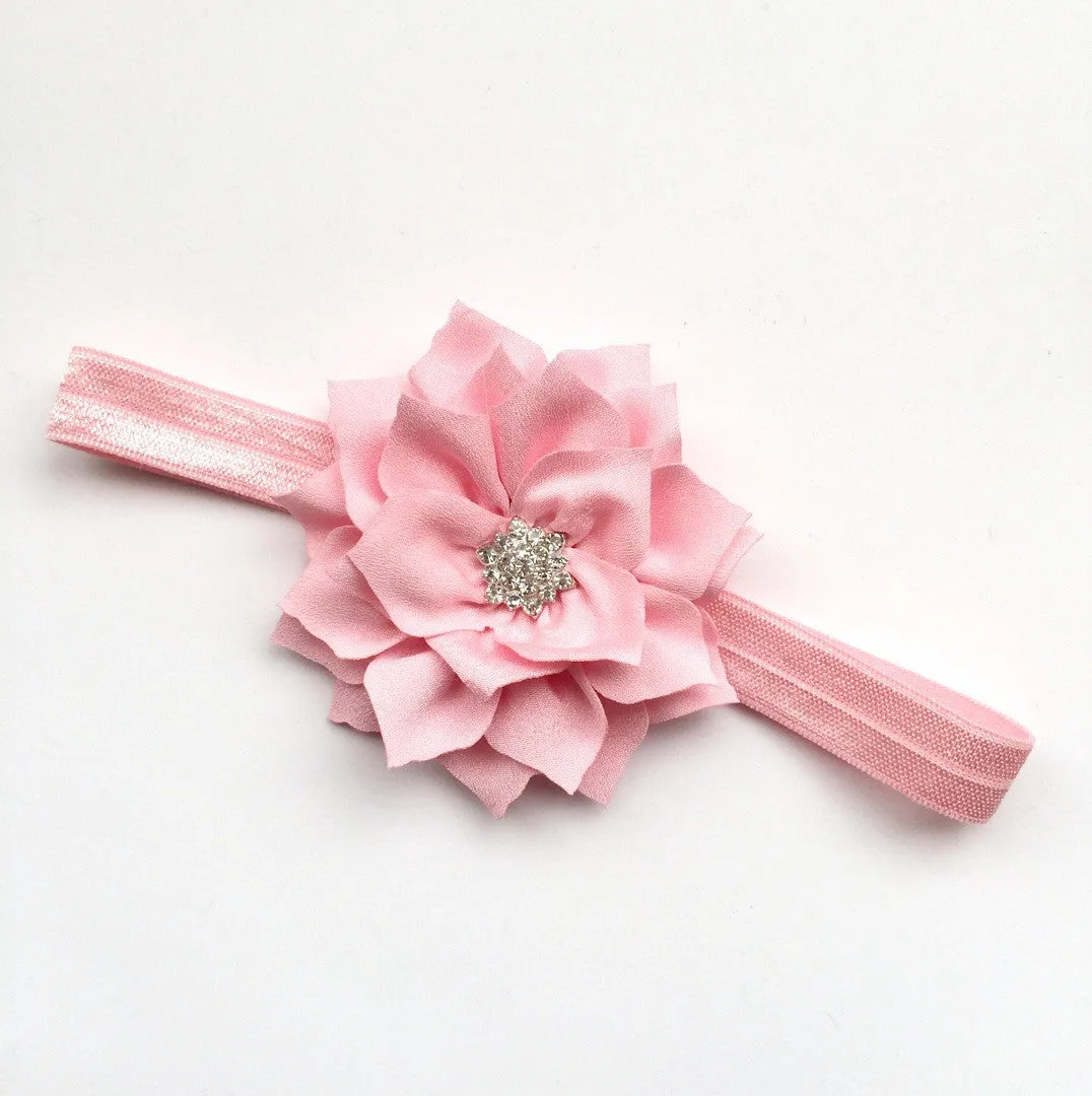 Flower baby headband-pick your color!