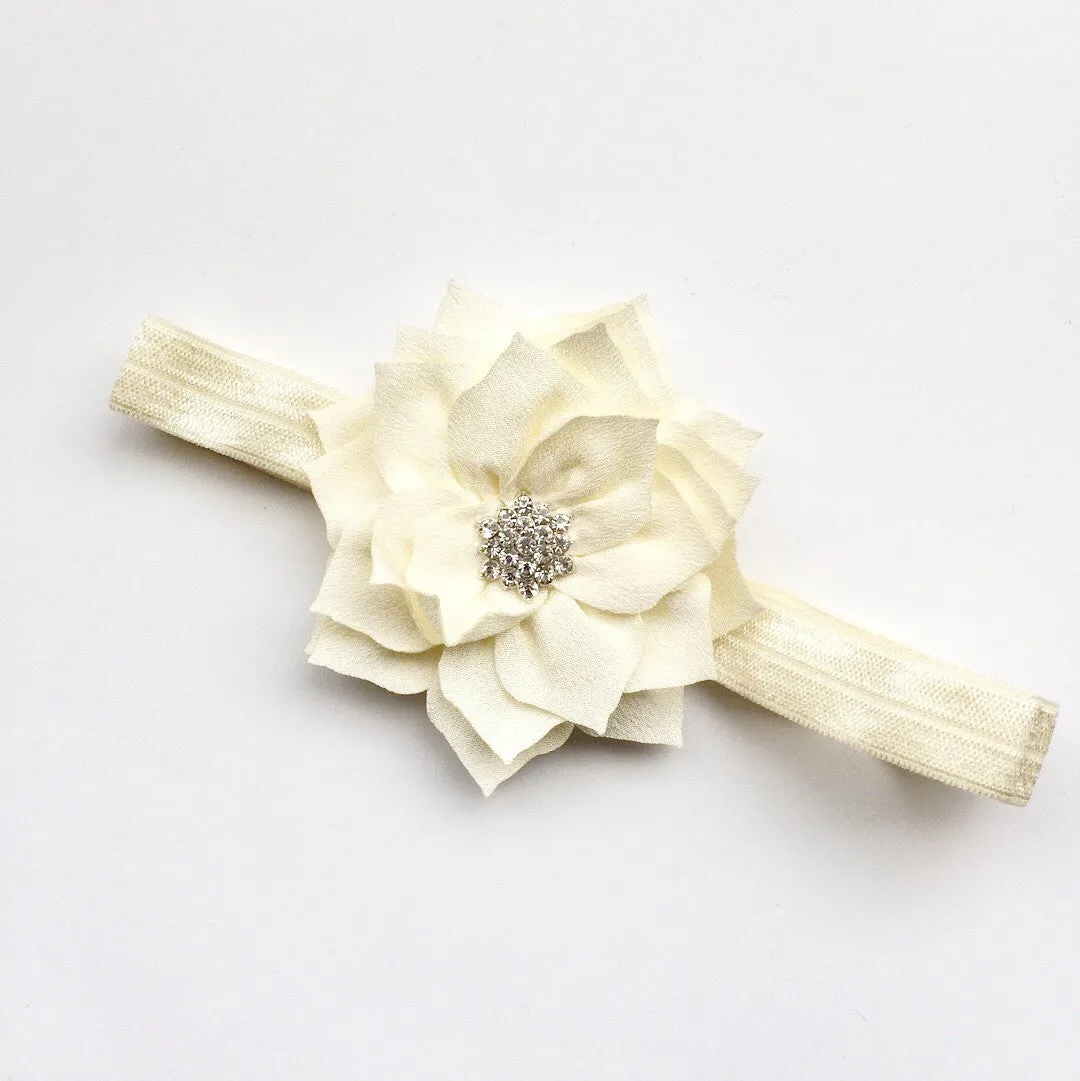 Flower baby headband-pick your color!