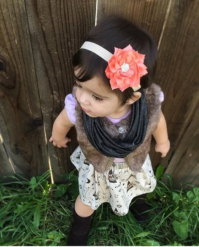 Flower baby headband-pick your color!