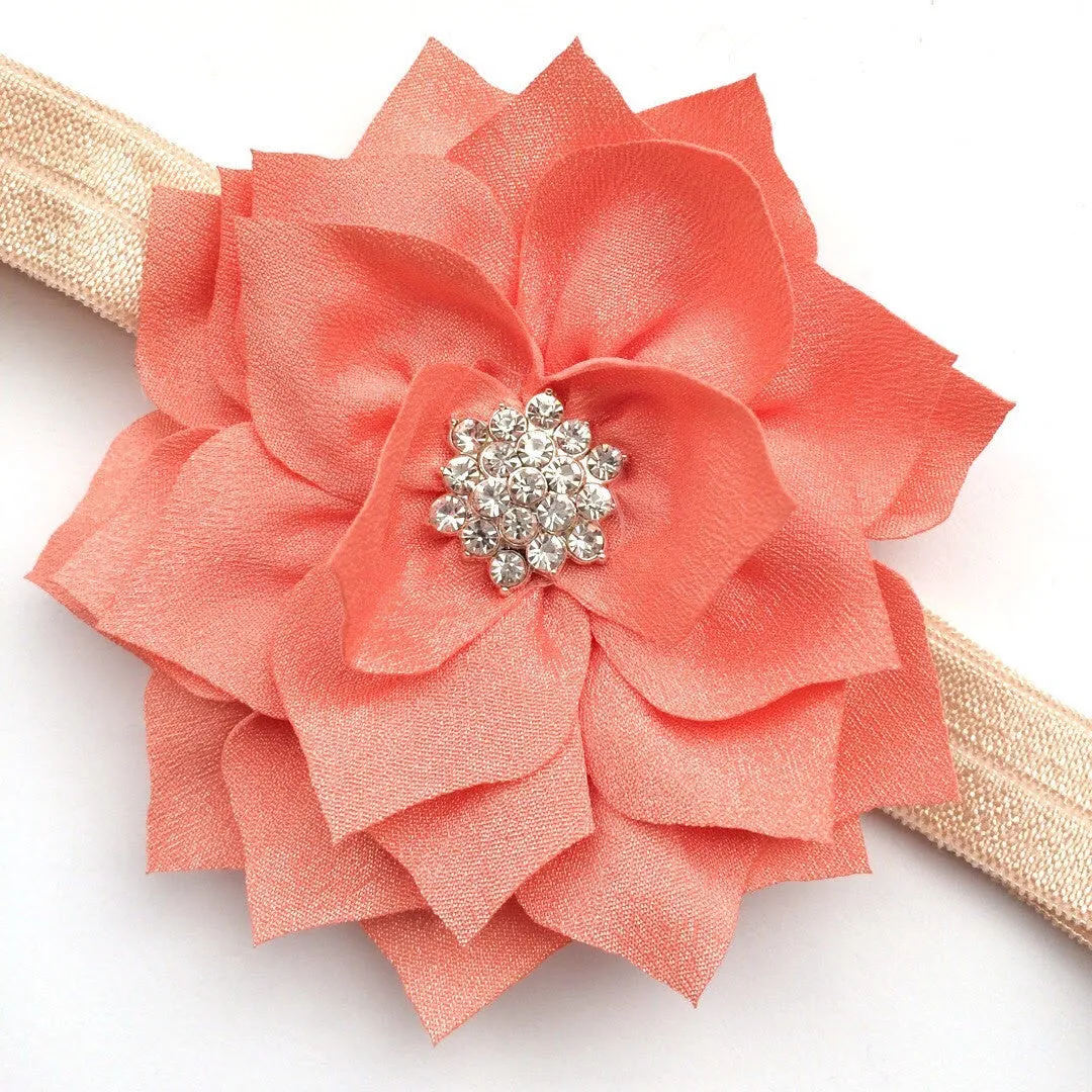 Flower baby headband-pick your color!