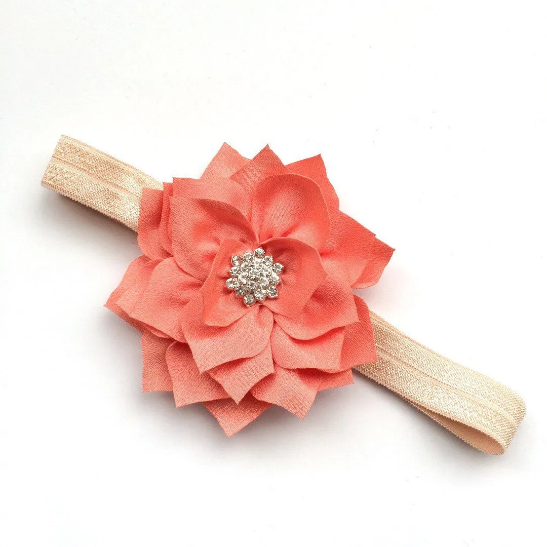 Flower baby headband-pick your color!